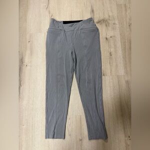 BETABRAND Gray Pinstripe Pants